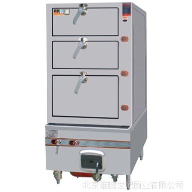 燃氣三門海鮮蒸柜